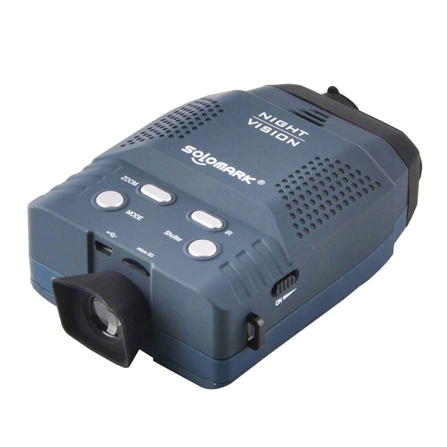  Birds Suloレモンscope Solomark Night Vision Monocular, Blue-Infrared Illuminator